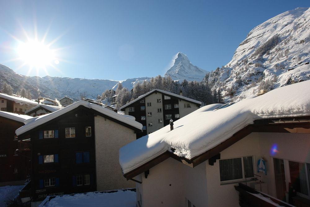 Hotel Rhodania Zermatt Zewnętrze zdjęcie